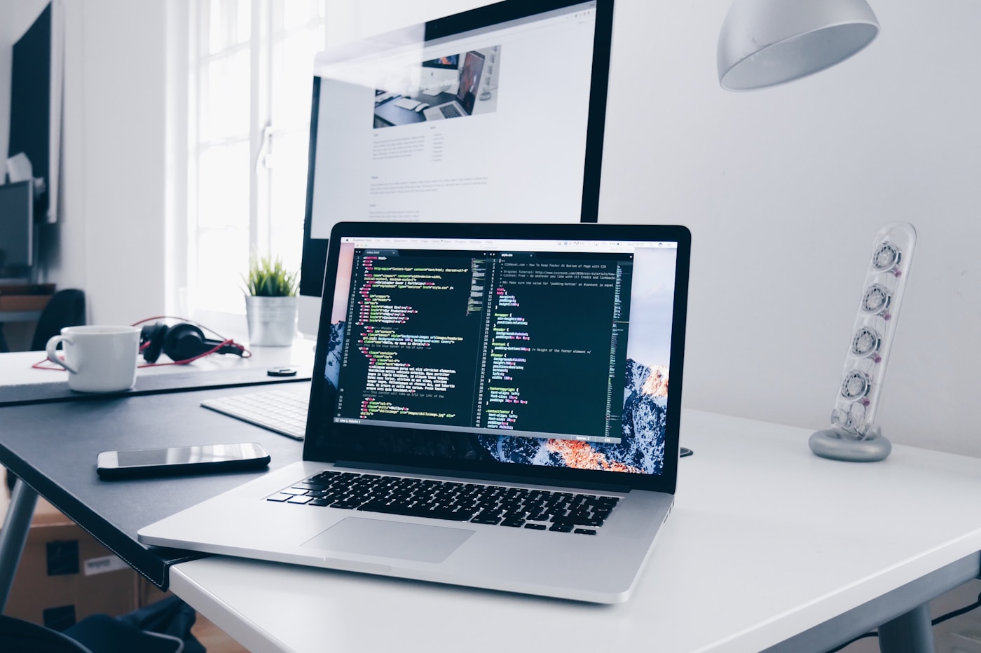 Premium website design project